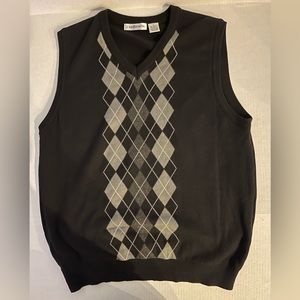 Men’s Argyle Sweater Vest